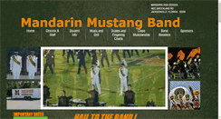 Desktop Screenshot of mandarinband.com